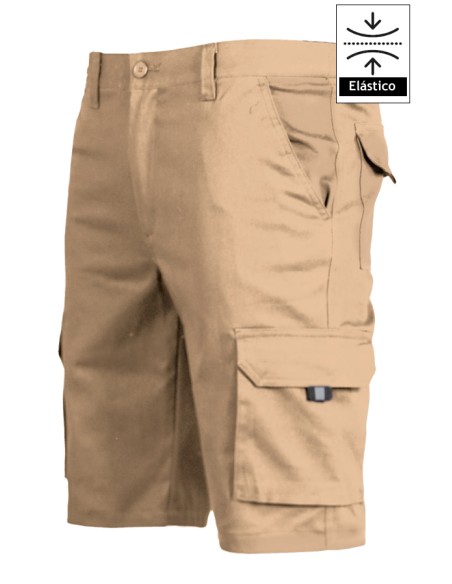BERMUDA UNISEX MULTIBOLSILLOS ELASTICA