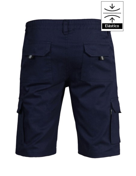 BERMUDA UNISEX MULTITASCHE ELASTICO