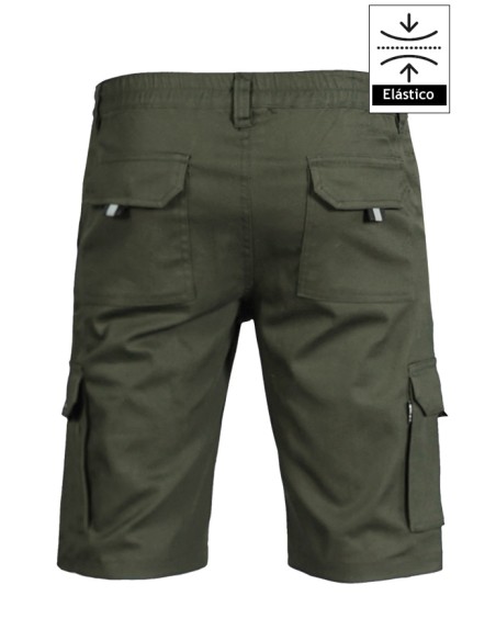 BERMUDA UNISEX MULTITASCHE ELASTICO