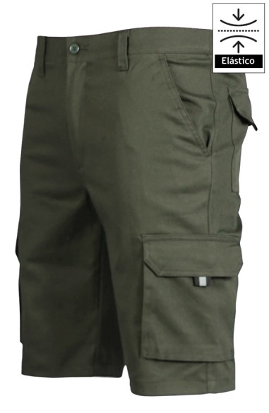 BERMUDA UNISEX MULTITASCHE ELASTICO