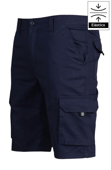 BERMUDA UNISEX MULTIBOLSILLOS ELASTICA