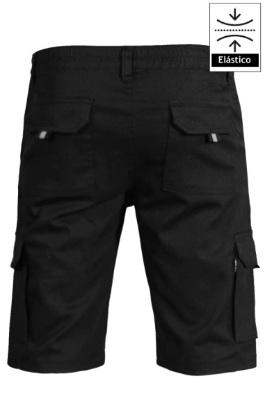 BERMUDA UNISEX MULTIBOLSILLOS ELASTICA