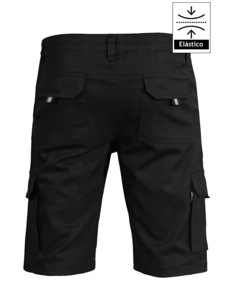 BERMUDA UNISEX MULTIBOLSILLOS ELASTICA