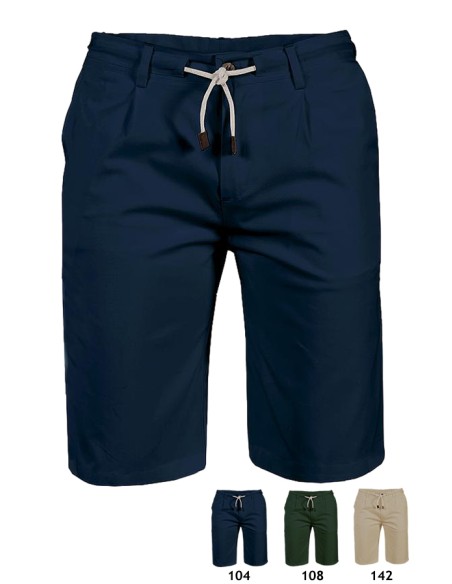 BERMUDA HOMBRE TERMINALES CUERO