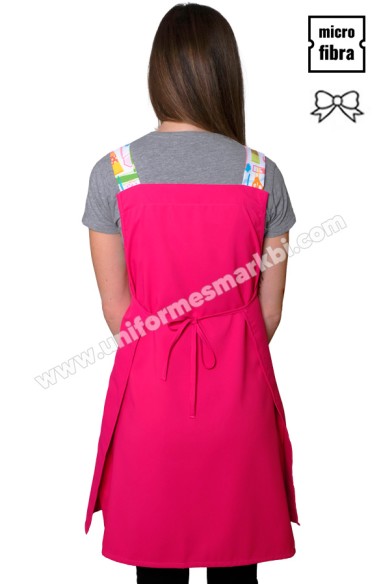 GREMBIULE MATERIALE SCOLASTICO FUXIA
