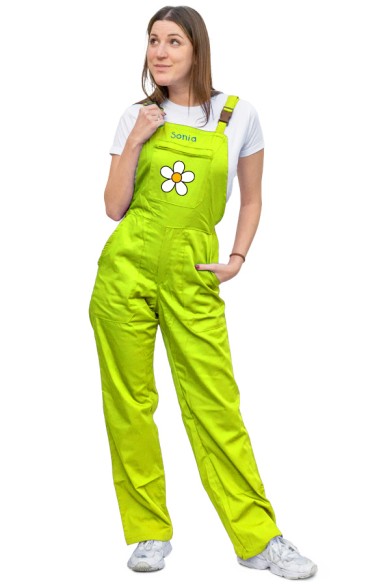 PANTALÓN CON PETO MAESTRA