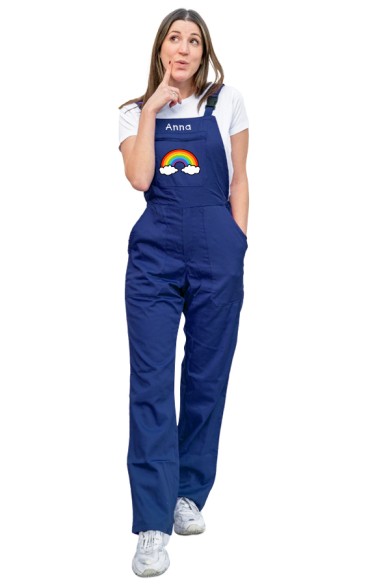 PANTALÓN CON PETO MAESTRA