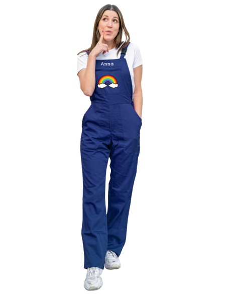 PANTALÓN CON PETO MAESTRA