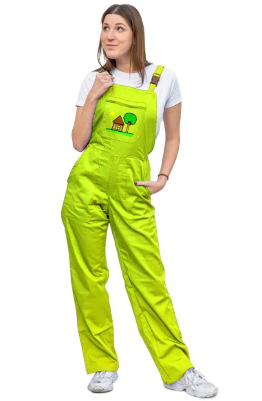 PANTALÓN CON PETO MAESTRA