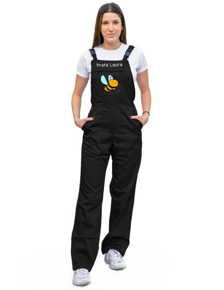 PANTALÓN CON PETO MAESTRA