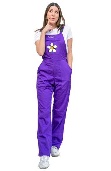 PANTALÓN CON PETO MAESTRA