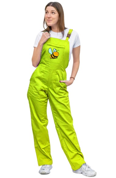 PANTALÓN CON PETO MAESTRA
