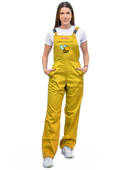 PANTALÓN CON PETO MAESTRA