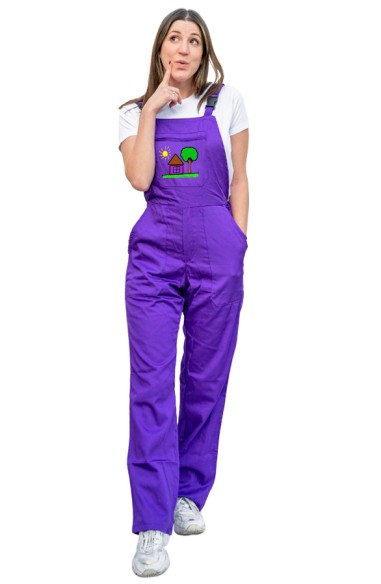 PANTALÓN CON PETO MAESTRA