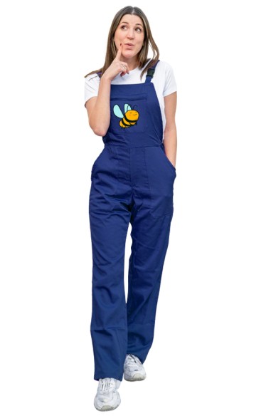 PANTALÓN CON PETO MAESTRA