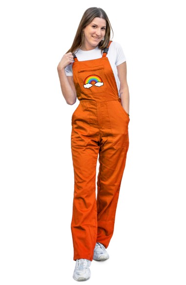 PANTALÓN CON PETO MAESTRA