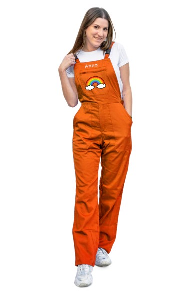 PANTALÓN CON PETO MAESTRA
