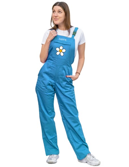 PANTALÓN CON PETO MAESTRA