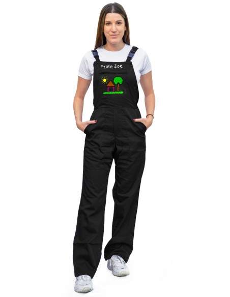 PANTALÓN CON PETO MAESTRA