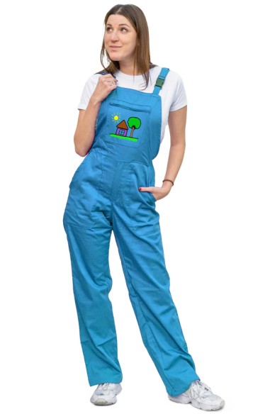 PANTALÓN CON PETO MAESTRA