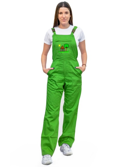 PANTALÓN CON PETO MAESTRA