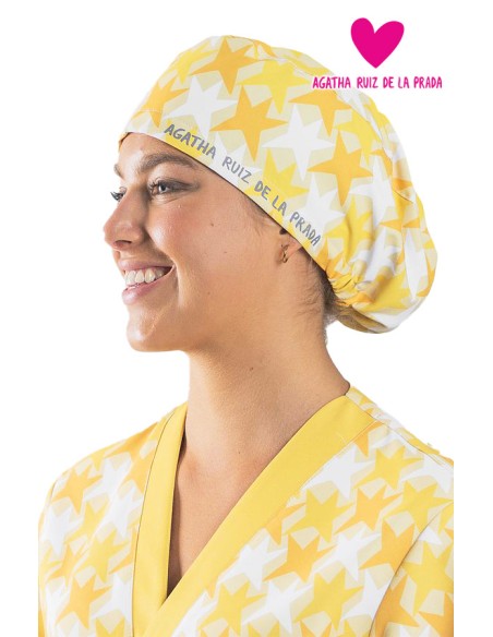 CAPPELLO CHIRURGO GOMMA AGATHA AQUILONI GIALLI