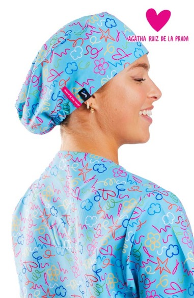GORRO CIRUJANO GOMA AGATHA PINCELADAS