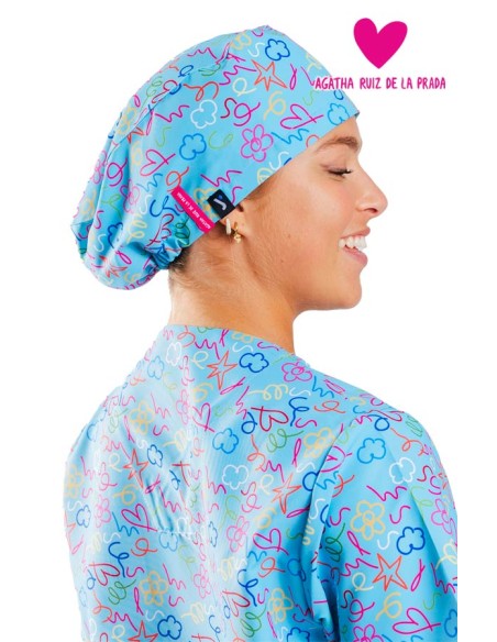 CAPPELLO CHIRURGO GOMMA AGATHA TRATTI DI PENNELLO