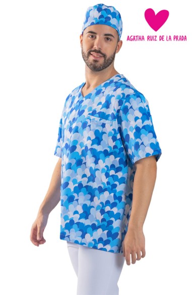 BLUSA UNISEX MICROFIBRA AGATHA CUORE...