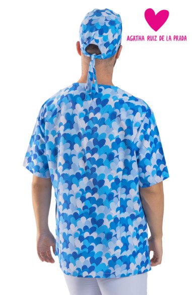 BLUSA UNISEX MICROFIBRA AGATHA CUORE...