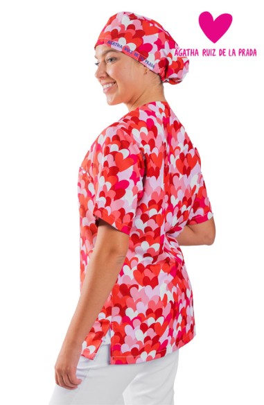 BLUSA UNISEX MICROFIBRA AGATHA CUORE...