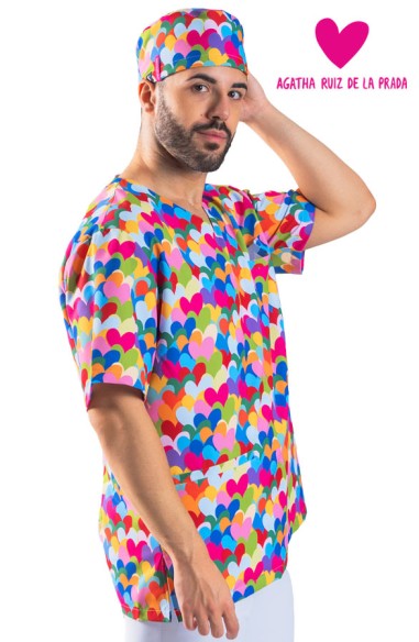 BLUSA UNISEX MICROFIBRA AGATHA CUORE...