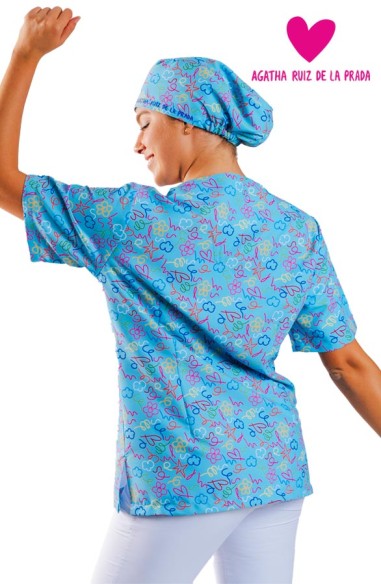 BLUSA UNISEX MICROFIBRA AGATHA TRATTI...