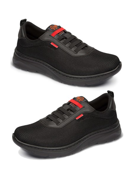 SCARPE CON LACCI ELASTICIZZATI