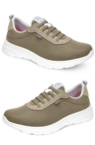 SCARPE CON LACCI ELASTICIZZATI