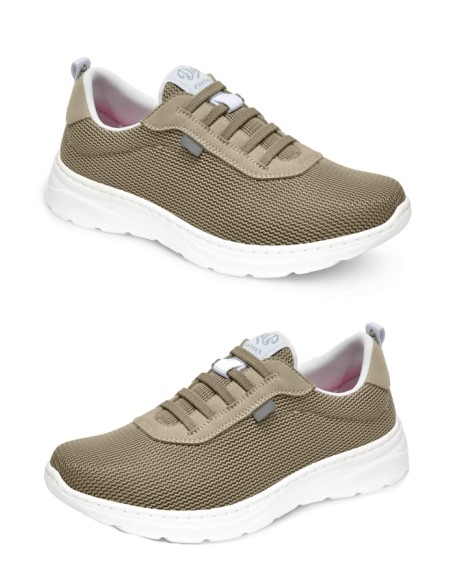 SCARPE CON LACCI ELASTICIZZATI