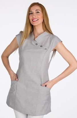 ESTOLA GRIS CUELLO MAO