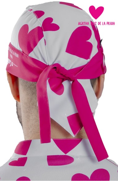 BANDANA PIRATI AGATHA CUORE ROSA