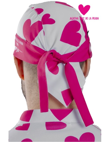 BANDANA PIRATI AGATHA CUORE ROSA