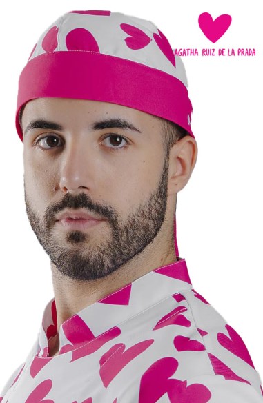 BANDANA PIRATI AGATHA CUORE ROSA