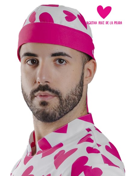 BANDANA PIRATI AGATHA CUORE ROSA