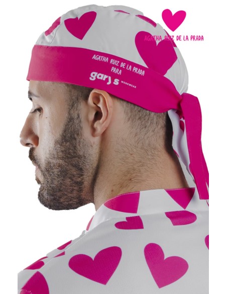 BANDANA PIRATI AGATHA CUORE ROSA