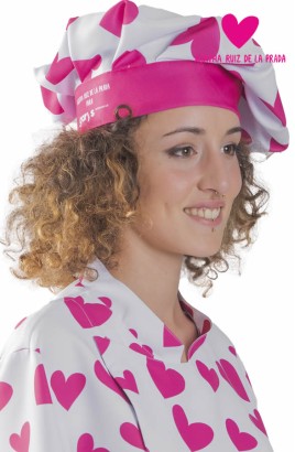 GORRO CHEF AGATHA CUORE ROSA 2