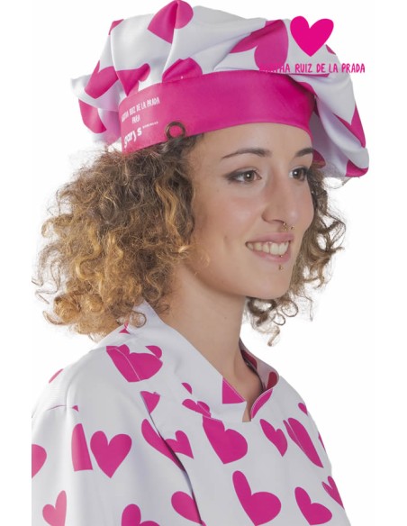 CAPPELLO CHEF AGATHA CUORE ROSA