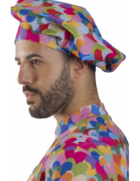 GORRO CHEF ALGODÓN AGATHA CUORE MULTICOLOR