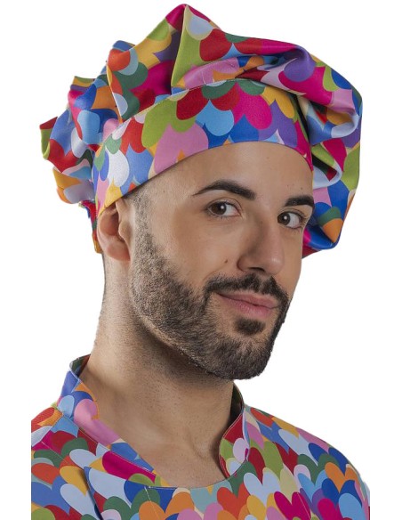 GORRO CHEF ALGODÓN AGATHA CUORE MULTICOLOR