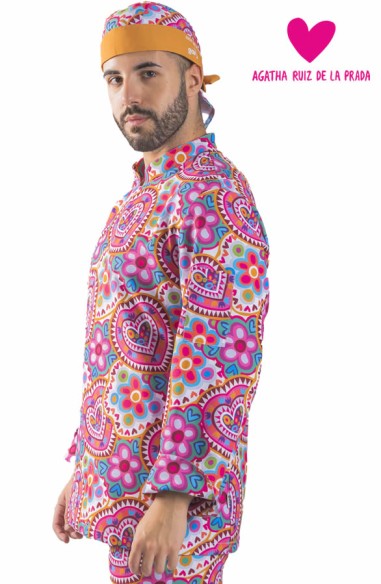 CHAQUETA COCINA UNISEX AGATHA MEXICANO