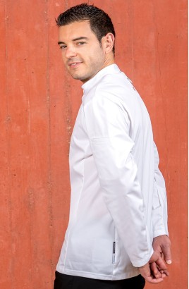 CHAQUETA COCINA UNISEX OSIRIS BLANCO 2