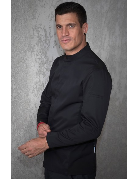 CHAQUETA COCINA UNISEX OSIRIS NEGRA