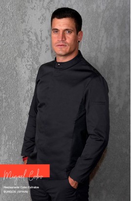 CHAQUETA COCINA UNISEX OSIRIS NEGRA